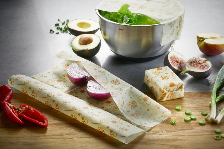 Bijenwas wraps BEEWAYS - Set van 3 - Gefu