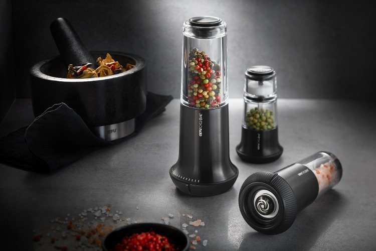 Zout of Peper Molen X-PLOSION - Maat S - Zwart - Gefu