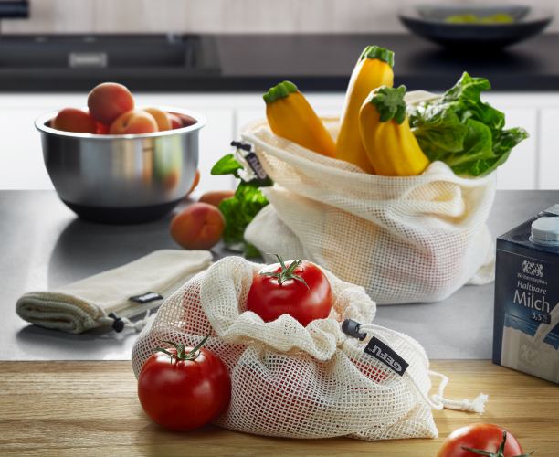 Fruit en Groente net AWARE - Set van 3 Maten - Gefu