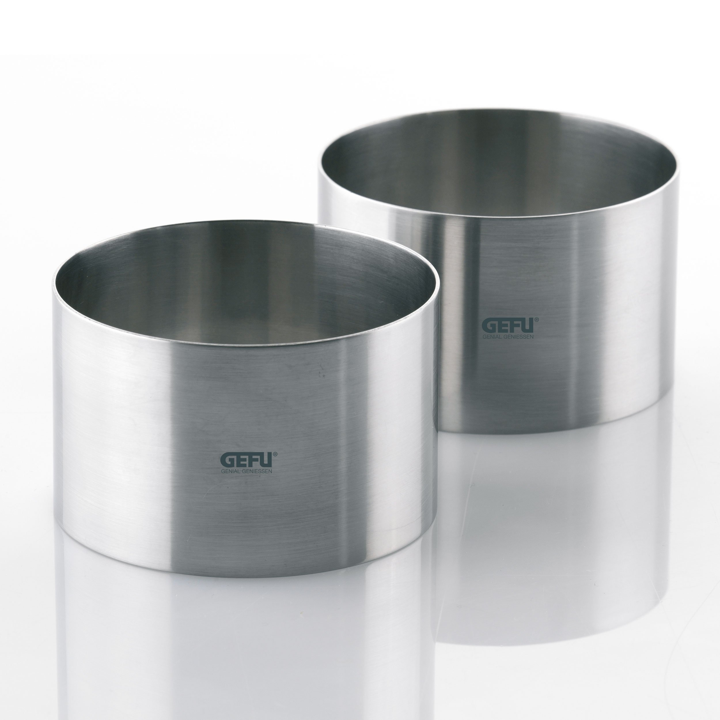 Dessertring/Kookring 'Forma', 2 stuks - Gefu