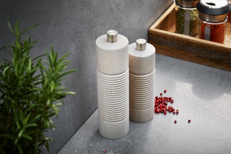 Zout of Peper Molen TEDORO - 18 cm - Wit - Gefu