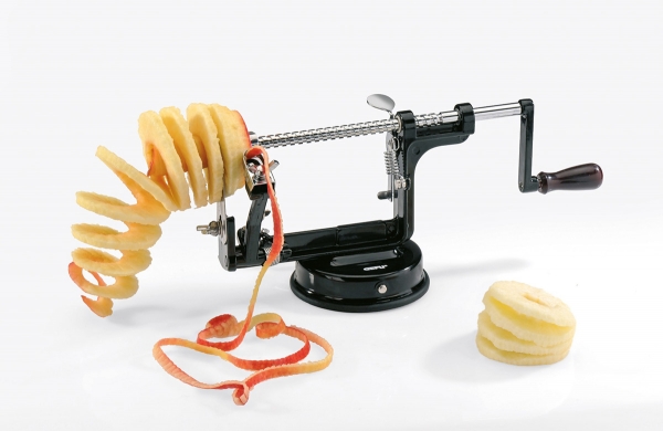 3 in 1 Appelschiller, RVS, Zwart - Gefu | Delicio