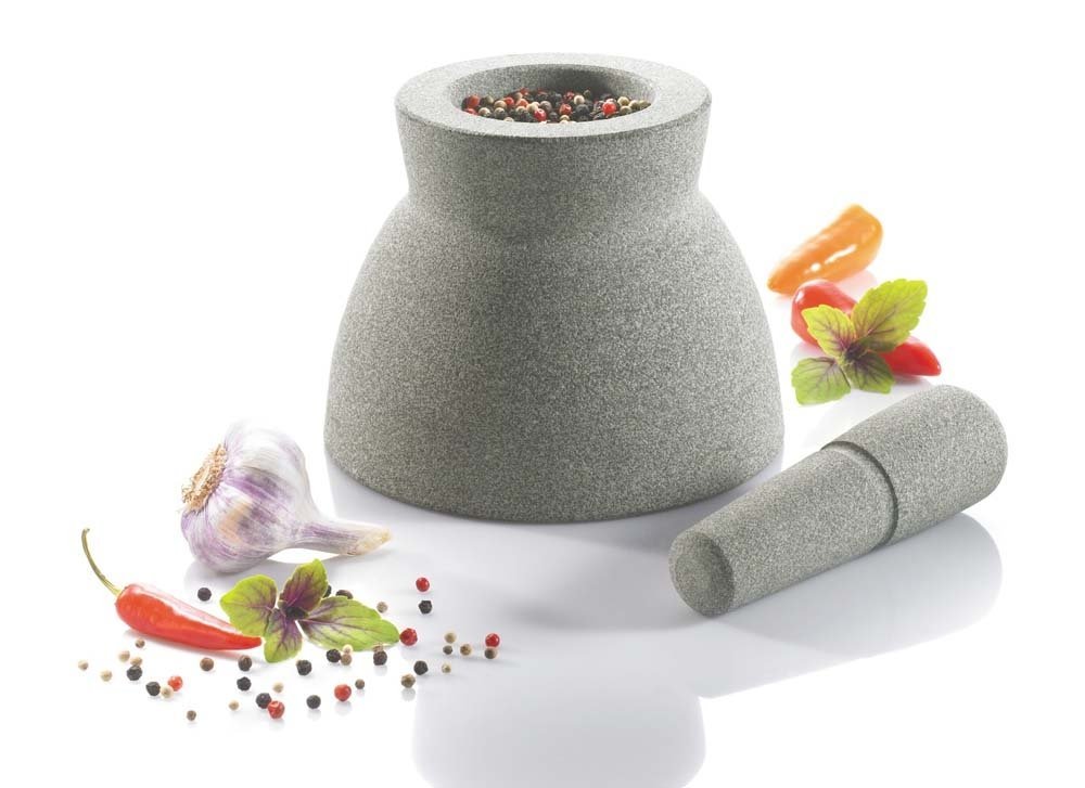 Vijzel Crunchy 17 cm, Graniet - Gefu