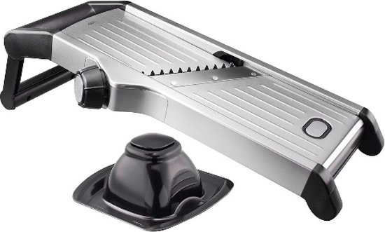 Mandoline met Opzetstukken, Verstelbaar, RVS, Kunststof - GEFU | WELO