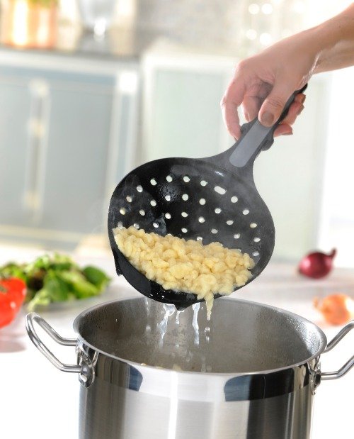 Spaetzle Lepel Met Schraper - SCODEL - Gefu 