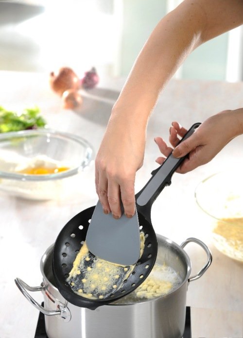 Spaetzle Lepel Met Schraper - SCODEL - Gefu 