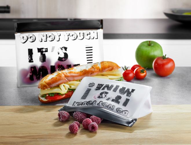 Snackzak ZIPZIP - Set van 2 - Gefu