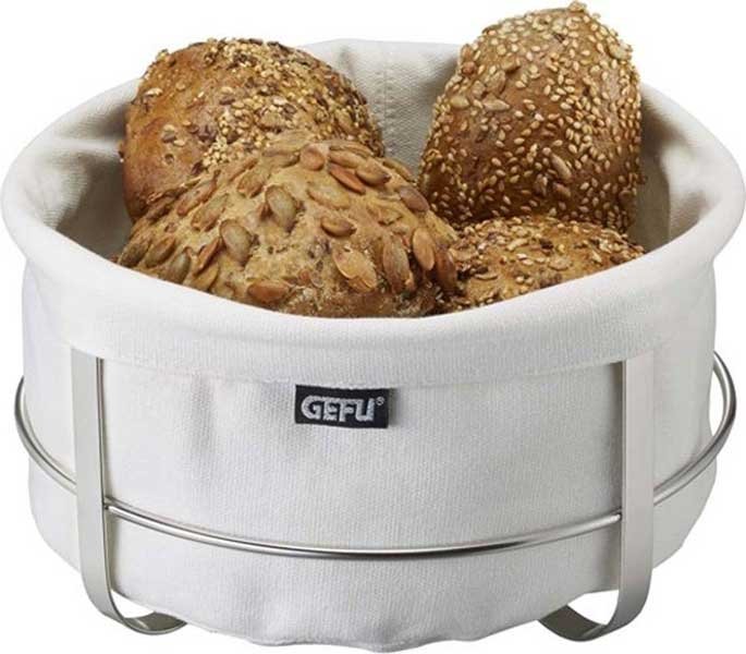 Broodmand Rond, Wit - Gefu