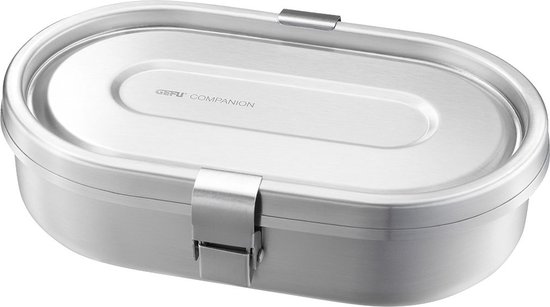 Lunchbox met 2 compartimenten, 700 ml, RVS, 20 jaar garantie - GEFU | COMPANION