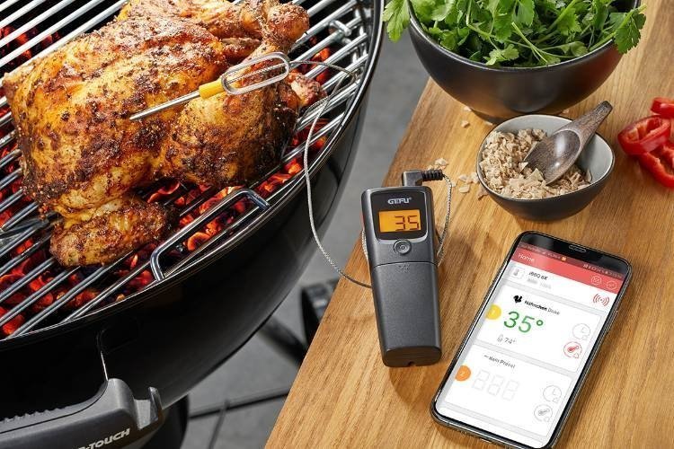 Vlees en Grill Thermometer, Bluetooth, 1 Sonde - Gefu |CONTROL+