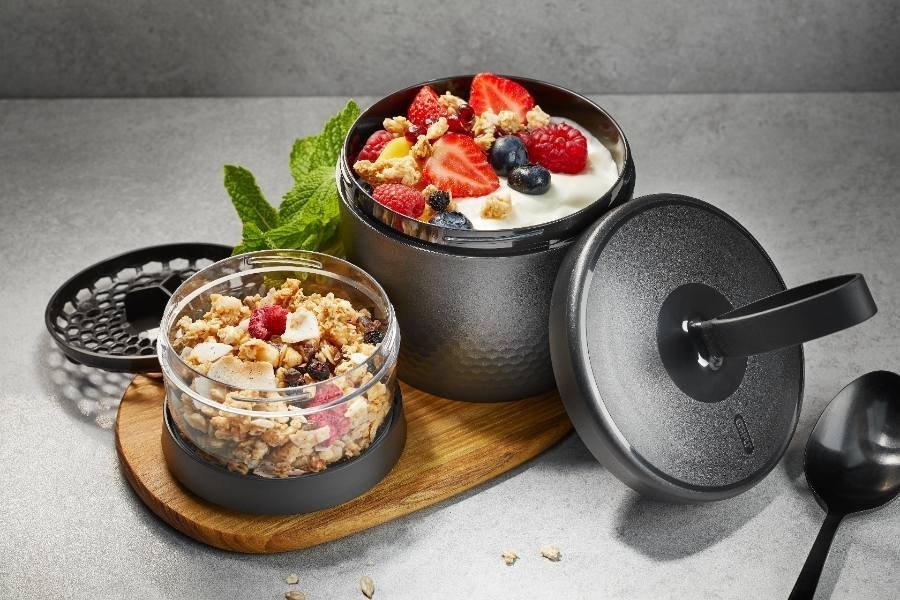 Snackbox FOODIE, Zwart - Gefu